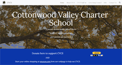 Desktop Screenshot of cottonwoodvalley.org